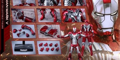 Hot Toys - Iron Man 2 - Mark V Diecast Collectible Figure_PR25