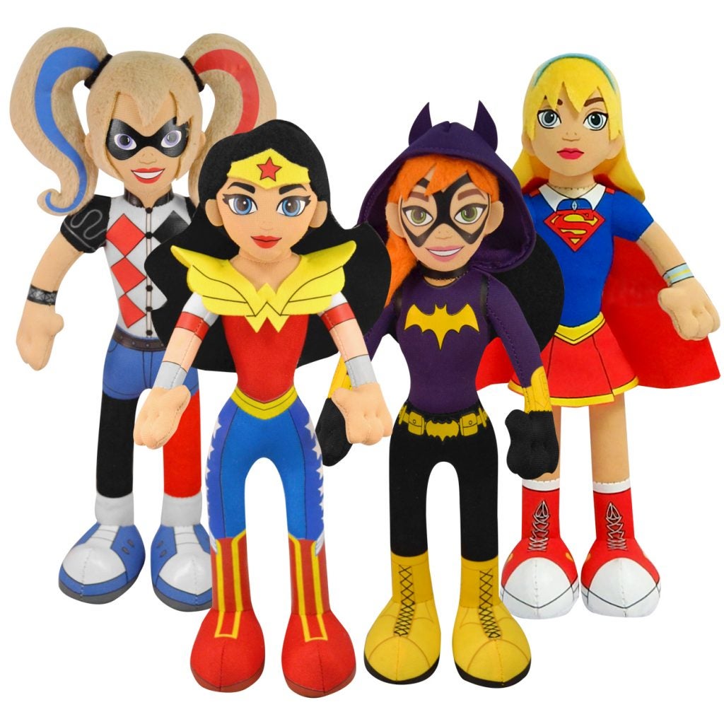 dc super heroes plush