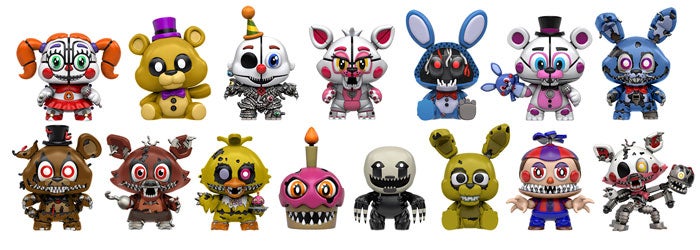 five nights at freddy's sister location funko