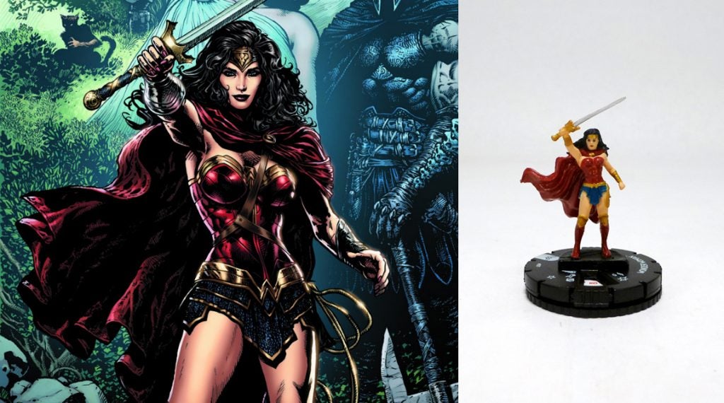 heroclix wonder woman set