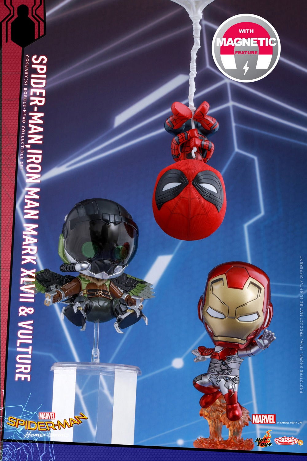Hot-Toys---SMHC---Spider-Man,-Iron-Man-Mark-XLVII,-Vulture-Cosbaby-Collectible-Set_PR1