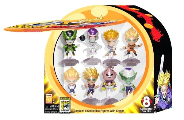 SDCC 2017 EXCLUSIVE FINAL PIC dragonball z ser 1 8pcs box set