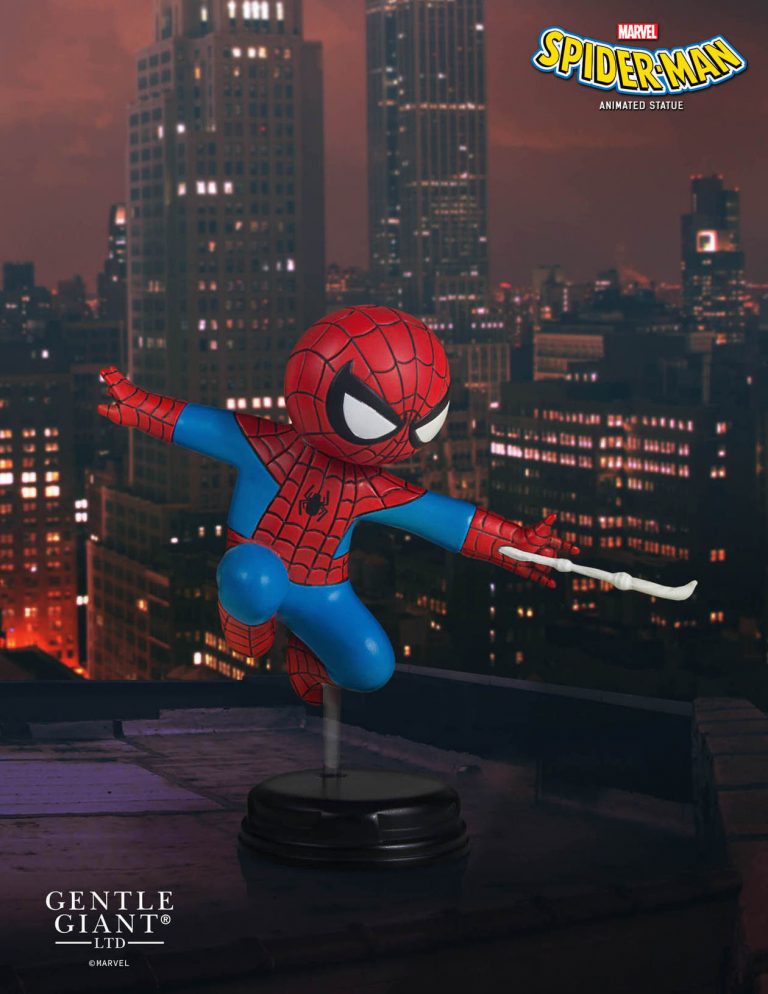 gentle giant spiderman statue