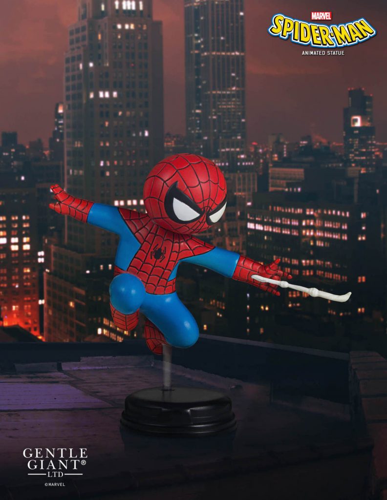gentle giant spiderman statue