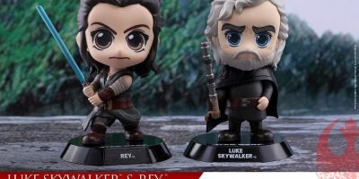 Hot Toys - Star Wars The Last Jedi - Luke Skywalker & Rey Cosbaby Collectible Set_PR1