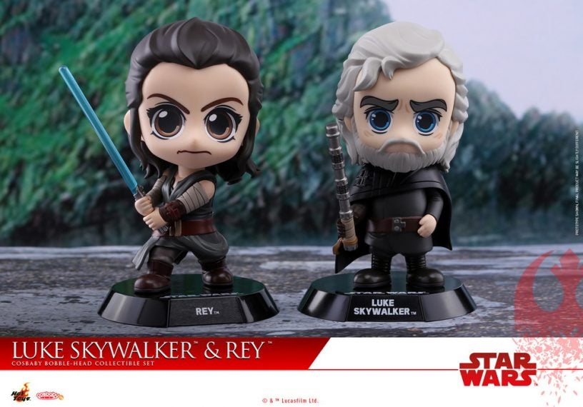Hot Toys - Star Wars The Last Jedi - Luke Skywalker & Rey Cosbaby Collectible Set_PR1