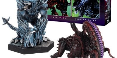 5. HC NYCC Alien_Predator_Collection Retro 2Pack Bull_and_Gorilla