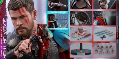 Hot Toys - Thor 3 - Gladiator Thor_ Deluxe Version_Collectible Figure_PR24