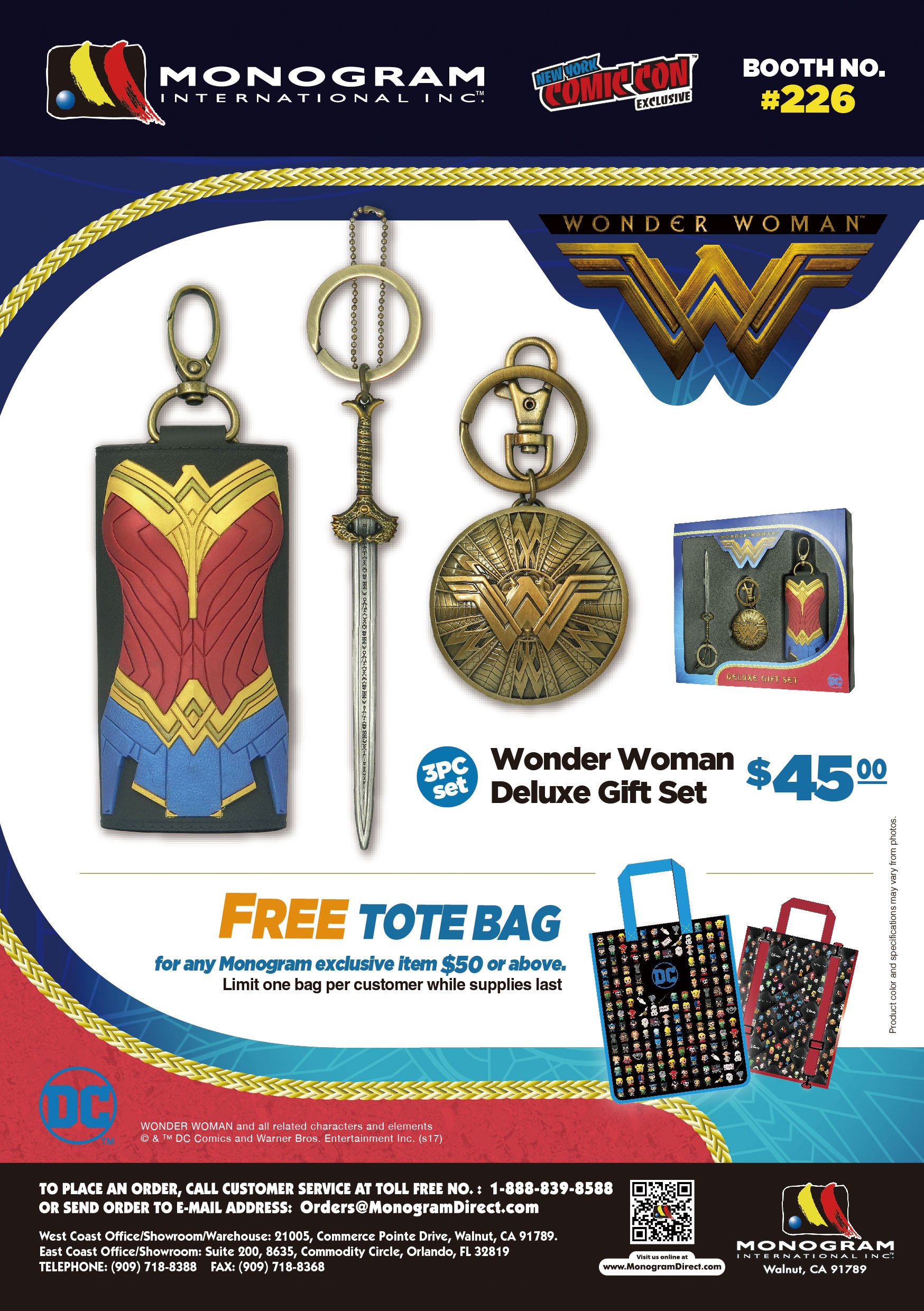 Preview - NYCC Wonder Woman Flyer A5 3-01