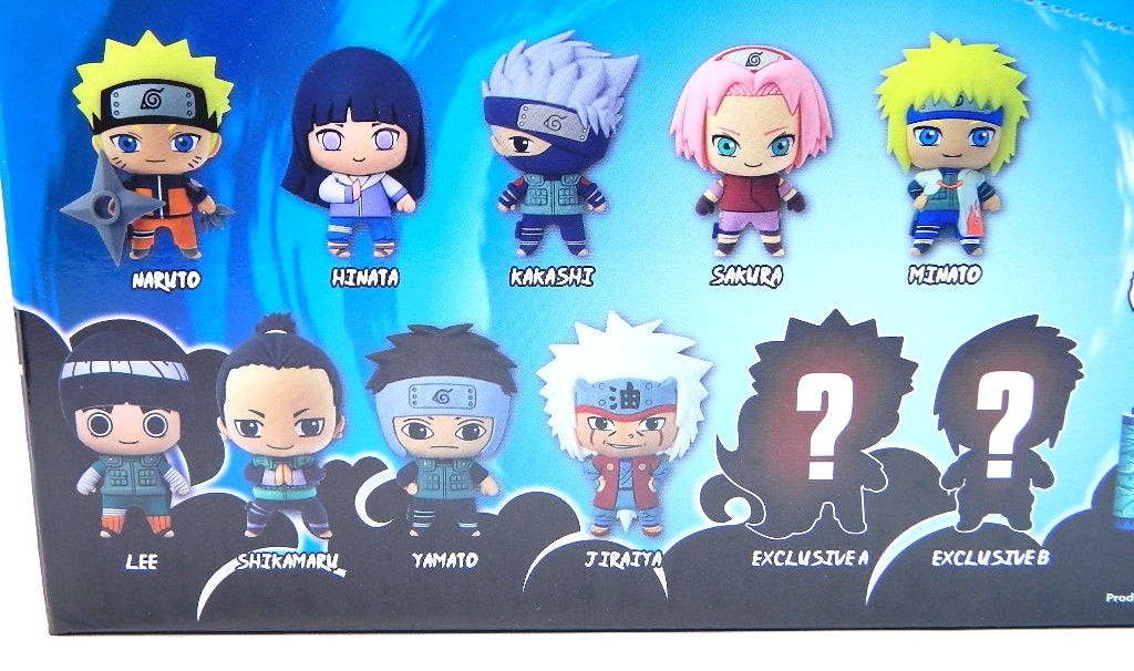 Naruto Shippuden 3D Figural Keyring Naruto Shippuden Series 2 Mystery Pack  1 RANDOM Figure Monogram - ToyWiz