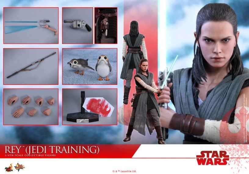 Hot Toys - SWTLJ - Rey (Jedi Training) collectible figure_PR21