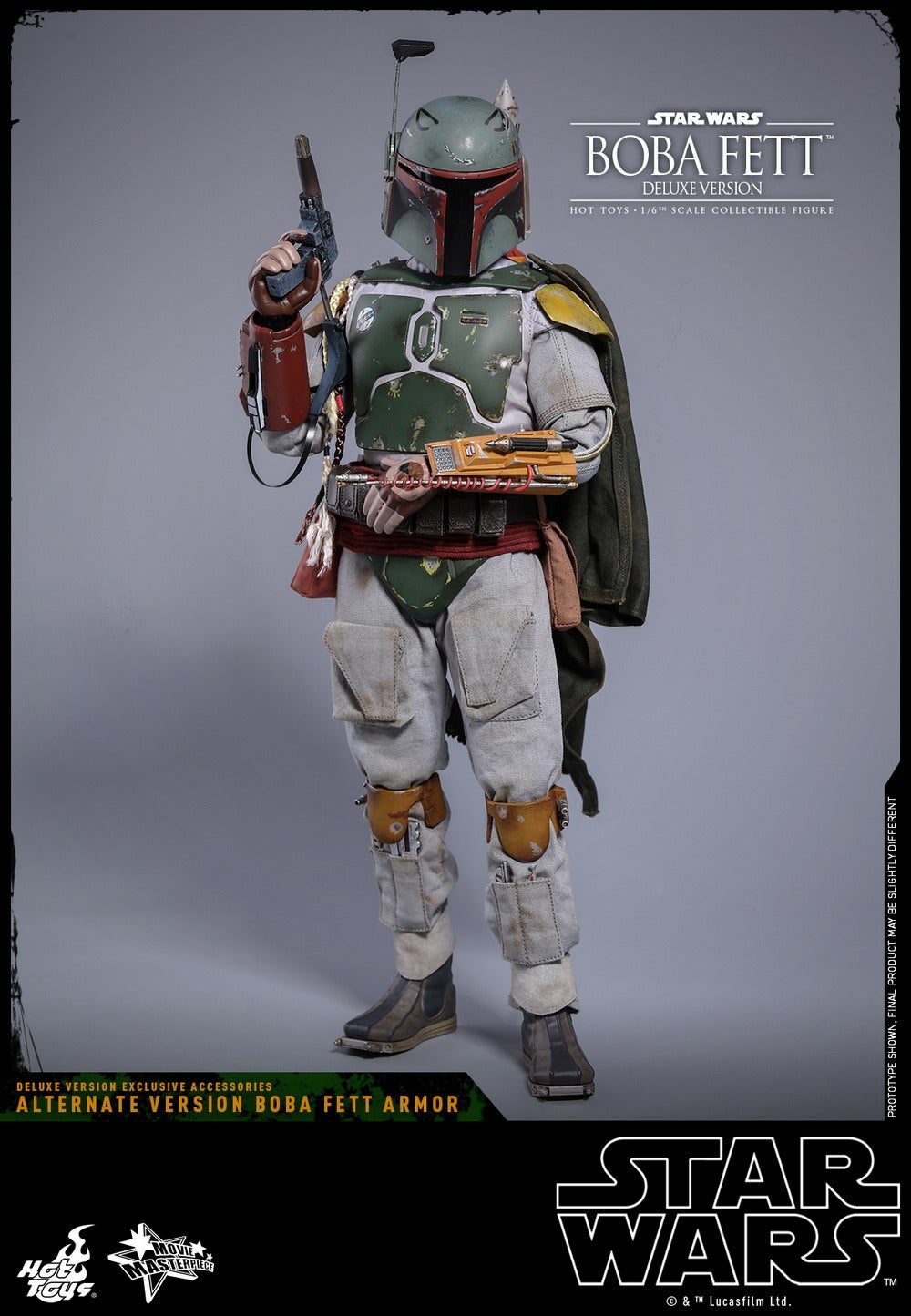 Hot Toys - Star Wars - Boba Fett collectible figure (Deluxe)_PR1
