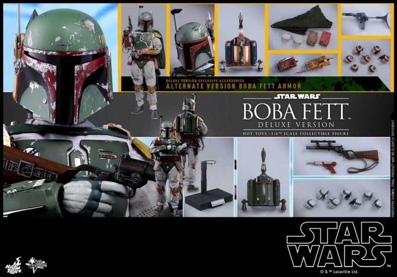 Hot Toys - Star Wars - Boba Fett collectible figure (Deluxe)_PR32