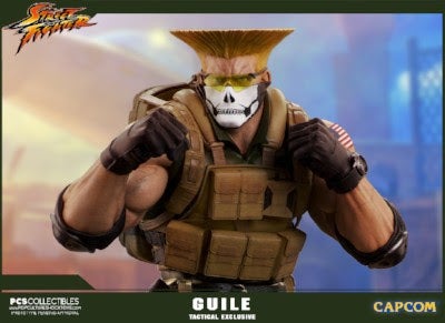 Street Fighter Guile 1/4 Scale Collector Edition Statue