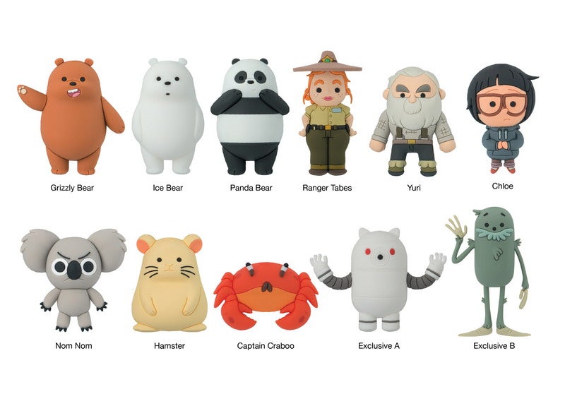 we bare bears action figures