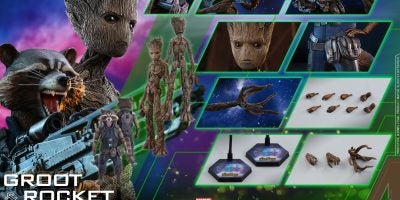 Hot Toys - AIW - Groot & Rocket collectible set_PR26