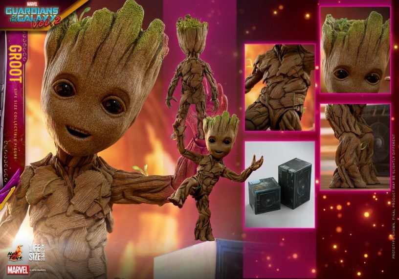 Hot Toys Groot Life-Size Special Edition Figure, Guardians of the Galaxy:  Volume 2