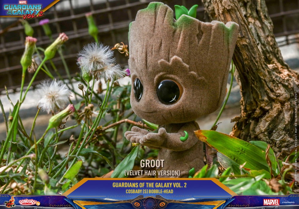 Hot Toys - GOTG2 - Groot (Velvet Hair Version Cosbaby (S)_PR3