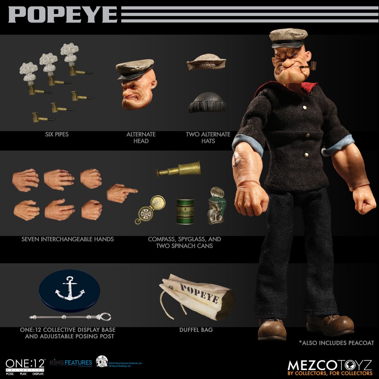 mezco popeye 2018