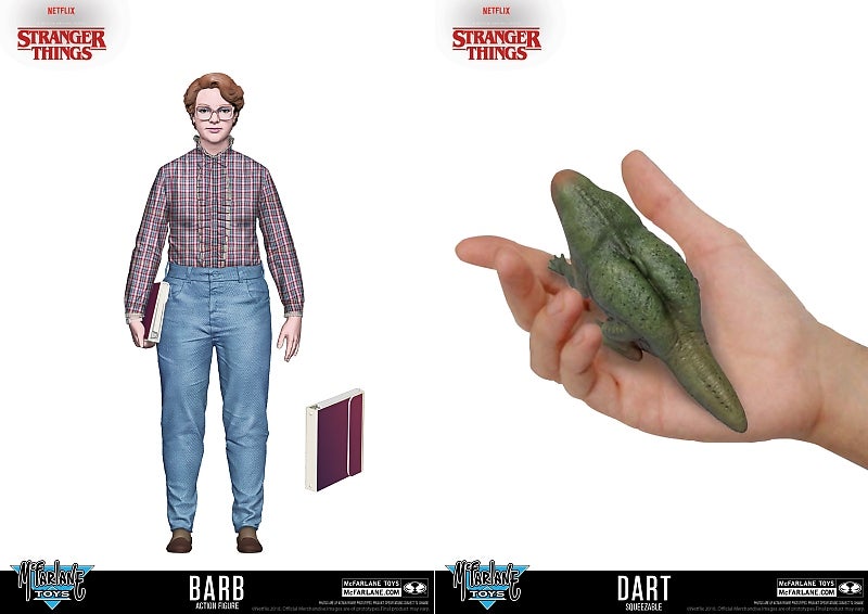 Stranger Things - Barb and Life Size Baby Dart by McFarlane Toys - The  Toyark - News