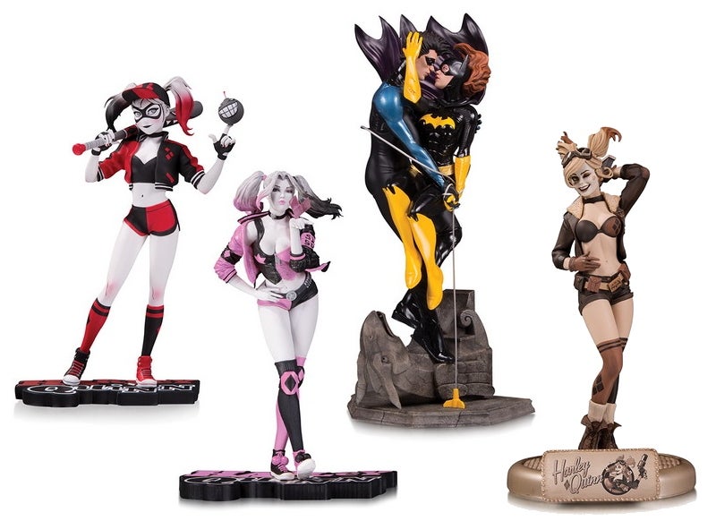 dc bombshells statues 2019