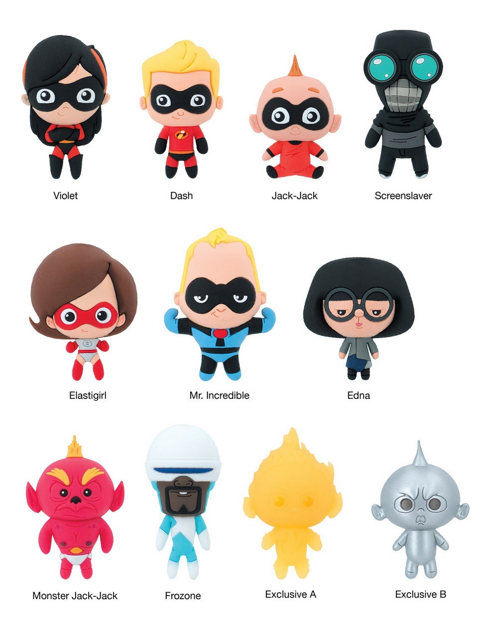 28530 Disney Series 16 Incredibles 2 Group Image-01