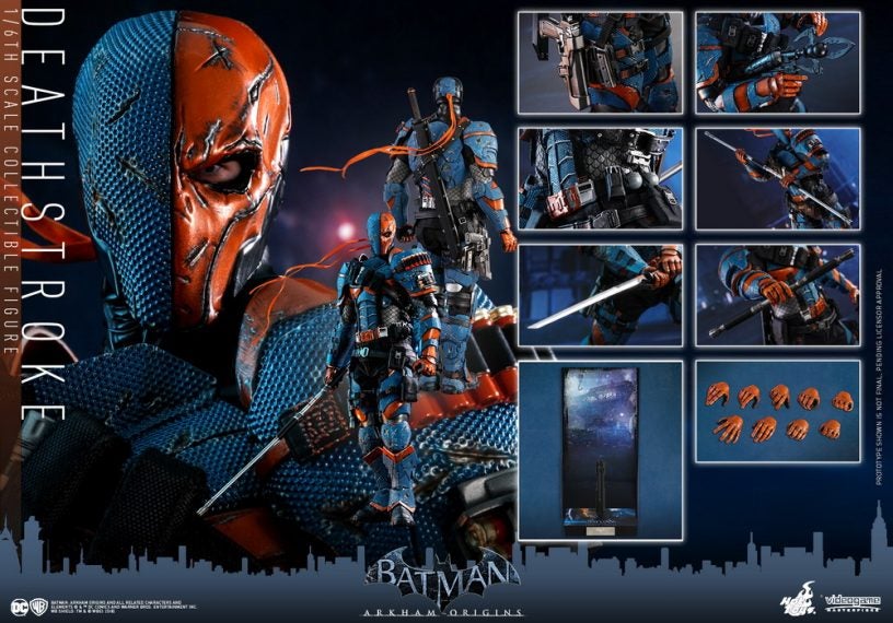 Hot Toys - Batman Arkham Origins - DeathStroke collectible figure_PR24