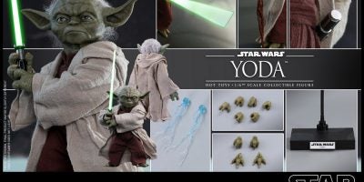 Hot Toys - Star Wars Episode II Attack of the Clones - Yoda Collectible Figure_PR22