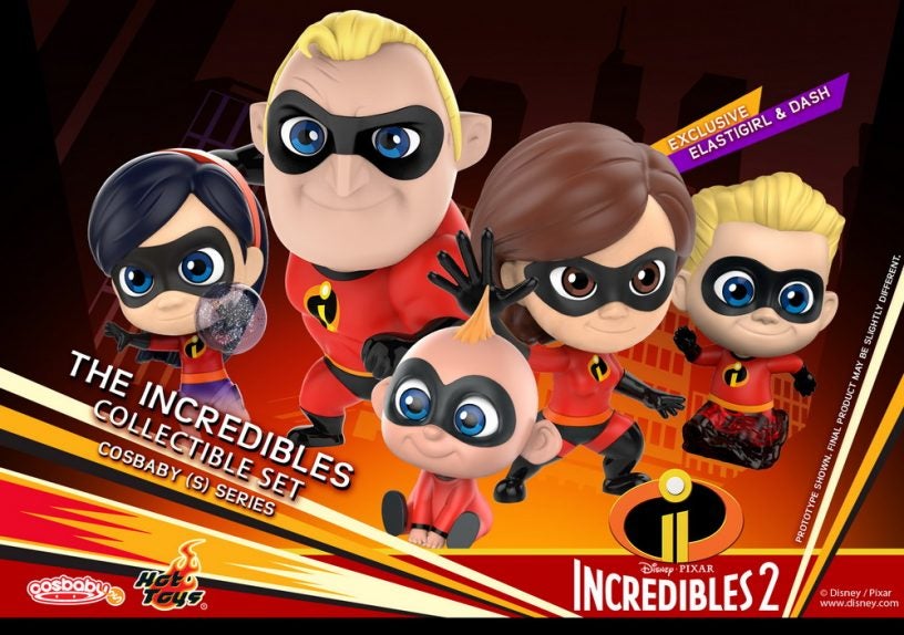 Hot Toys Incredibles 2 Dash Cosbaby Disney 