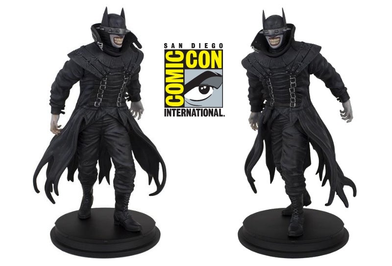 laughing batman statue