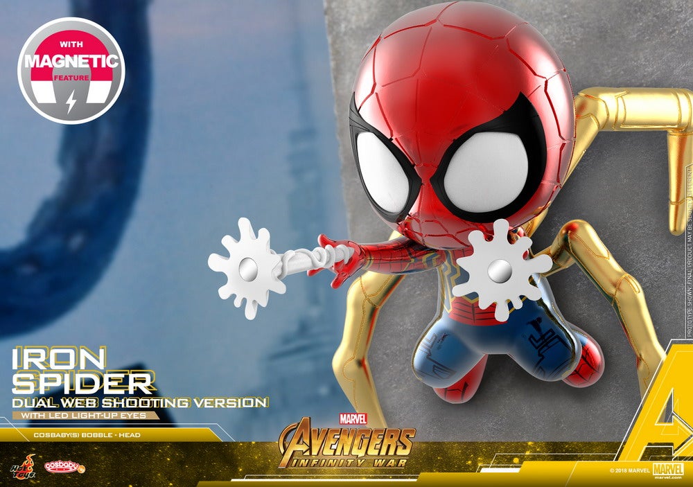 Hot Toys - Avengers 3 - Iron Spider (Dual Web Shooting Version) Cosbaby (S)_PR1