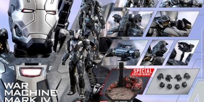 Hot Toys - Avengers 3 - War Machine Mark IV (Diecast) collectible figure_PR21 (Special)