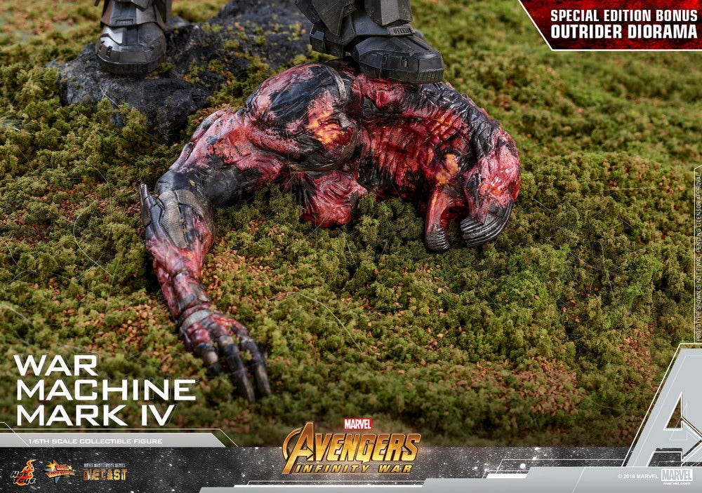 Hot Toys - Avengers 3 - War Machine Mark IV (Diecast) collectible figure_PR22 (Special)