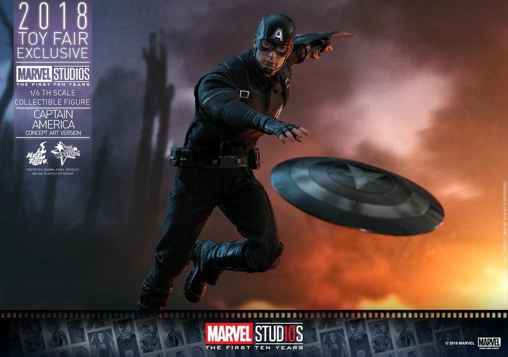 Hot Toys - Marvel Studios 10 - Captain America (Concept Art Version) collectible figure_PR16