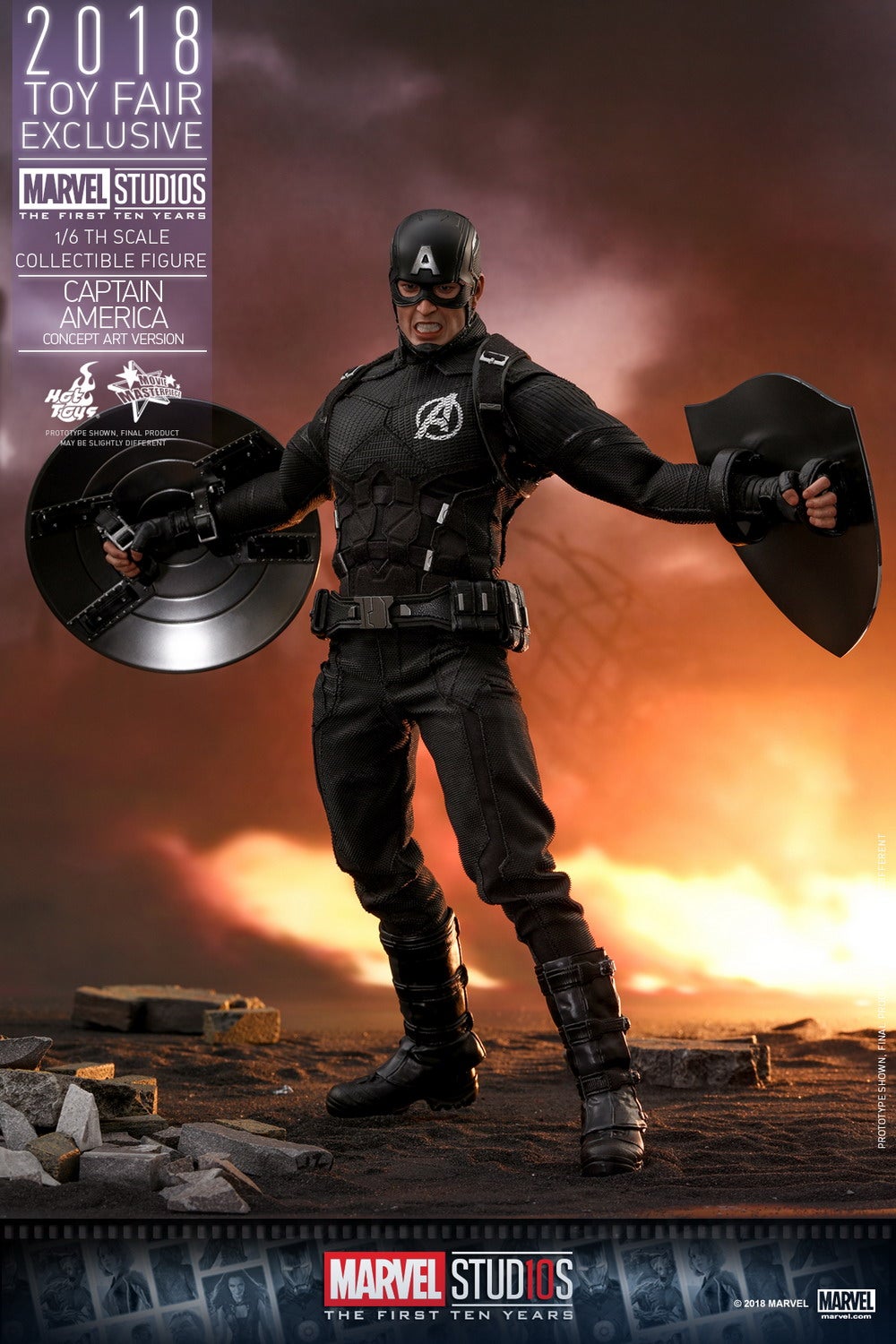 Hot Toys - Marvel Studios 10 - Captain America (Concept Art Version) collectible figure_PR8
