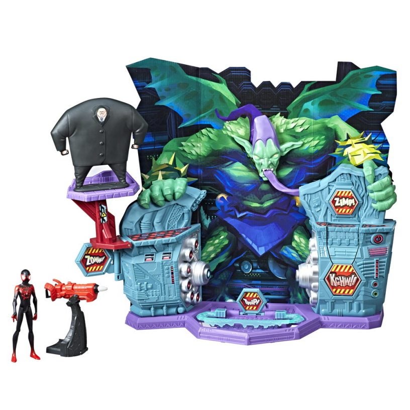 MARVEL SPIDER-MAN INTO THE SPIDER-VERSE SUPER COLLIDER Playset - oop