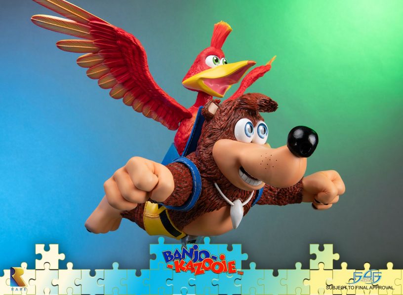 first 4 figures banjo kazooie