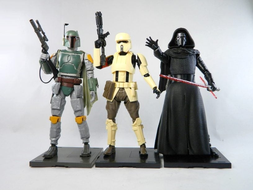 bandai star wars figure model kits