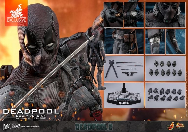 hot toys deadpool dusty version
