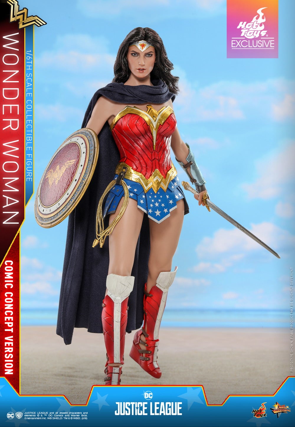 Hot Toys - Justice League - Wonder Woman (Comic Concept Version) collectible figure_PR22