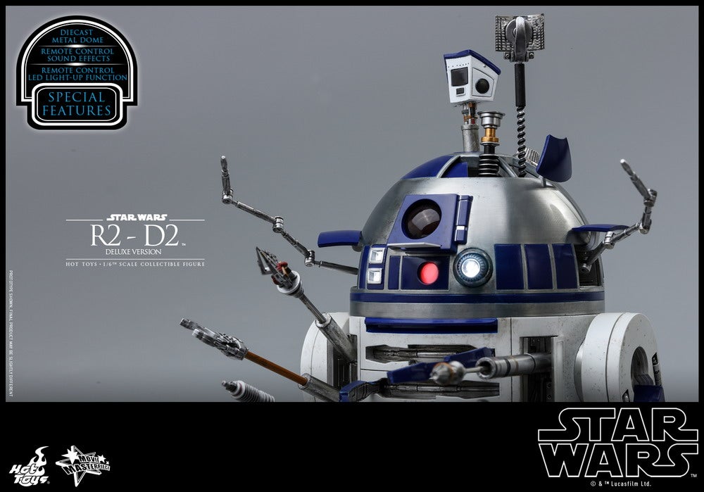 Hot Toys - Star Wars - R2-D2 (Deluxe Version) Collectible Figure_PR20