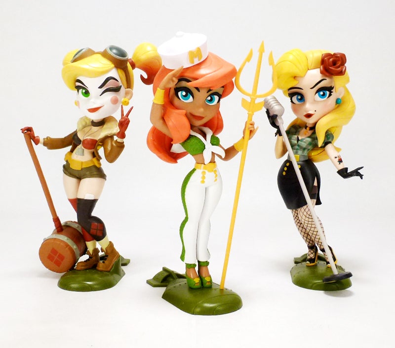 Descrição: A terceira vez tem ainda mais charme! As DC Bombshells da  Cryptozoic estão de volta para a Série 3 com uma dose tripla de elegantes  figura - Carrefour