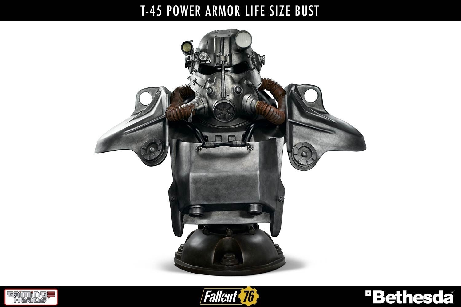 Fallout T 45 Power Armor Life Size Bust Figures Com