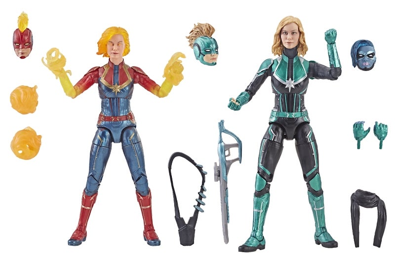 captain marvel legends exclusive