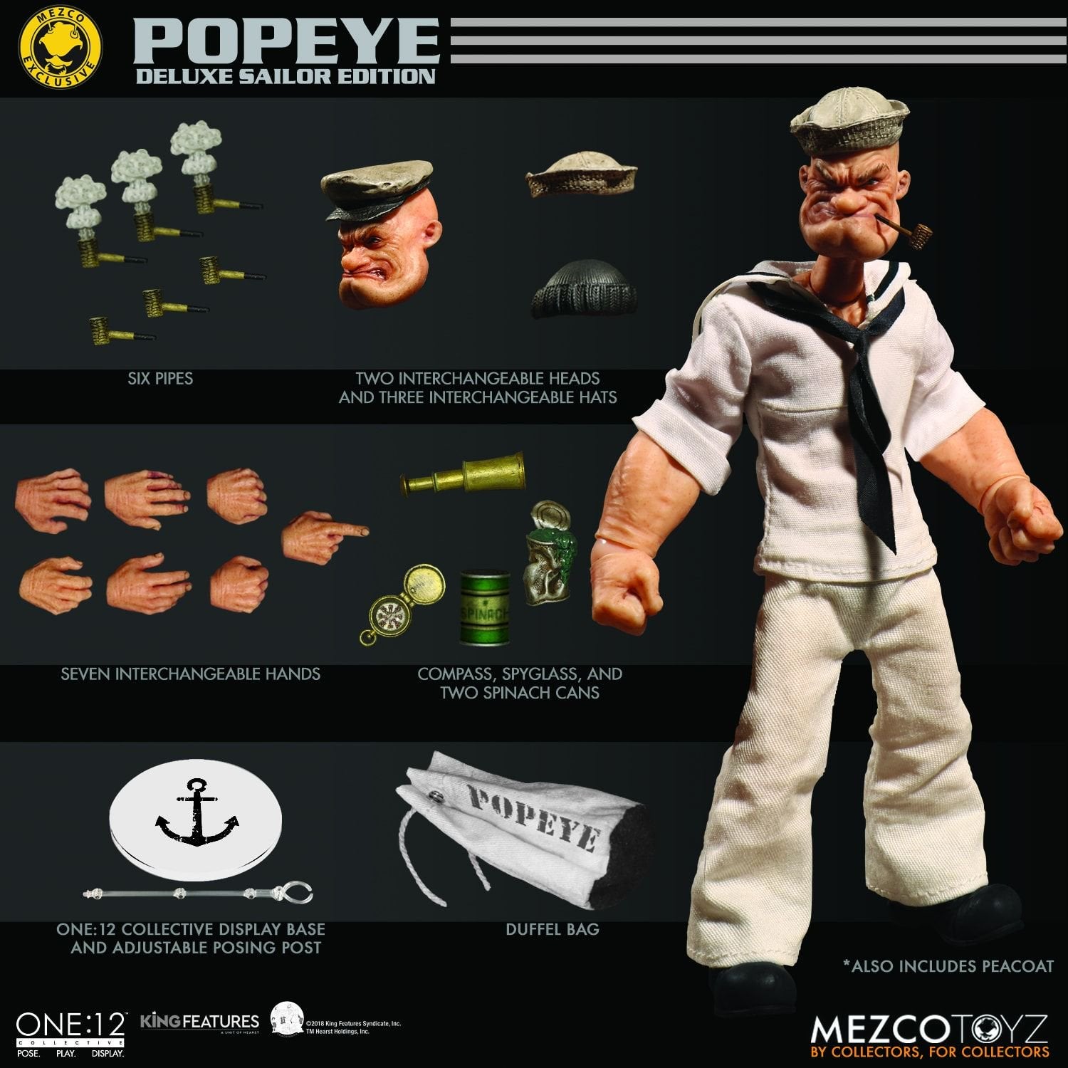popeye mezco one 12