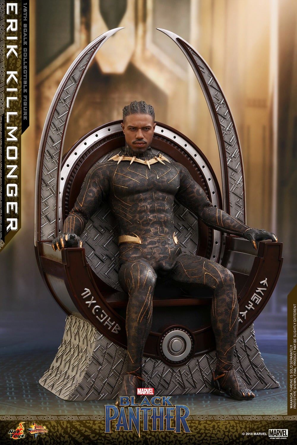 Hot Toys - Black Panther - Erik Killmonger collectible figure_PR27