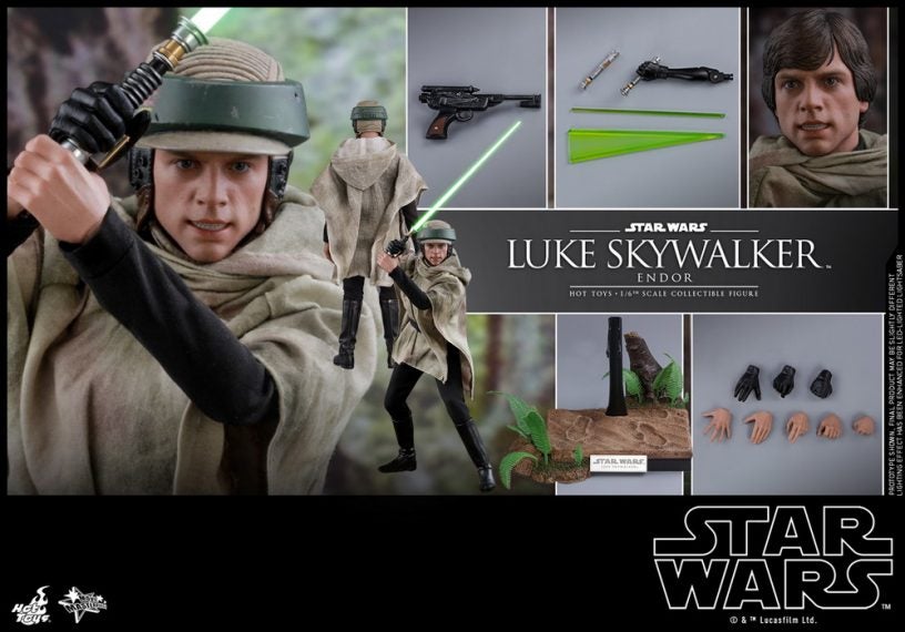 hot toys luke skywalker deluxe