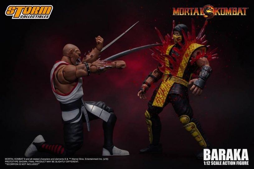 Storm Collectibles Mortal Kombat BARAKA Action Figure Toy Review