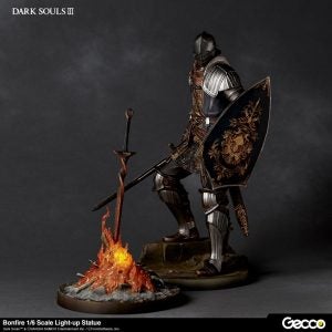 dark souls bonfire statue