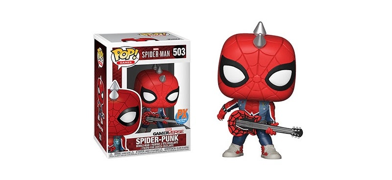 PREVIEWS Exclusive Spider-Punk Funko Pop! Swings Into Preorder